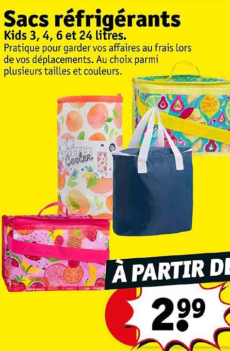 sacs réfrigérants