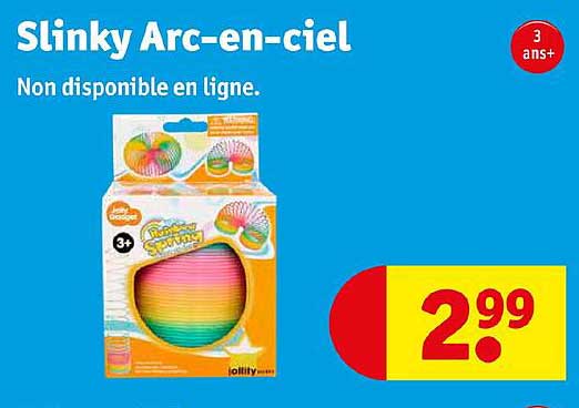 slinky arc-en-ciel