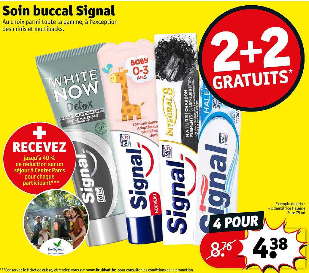 soin buccal signal