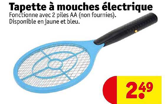 tapette à mouches électrique