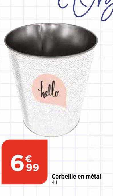 Corbeille En Métal