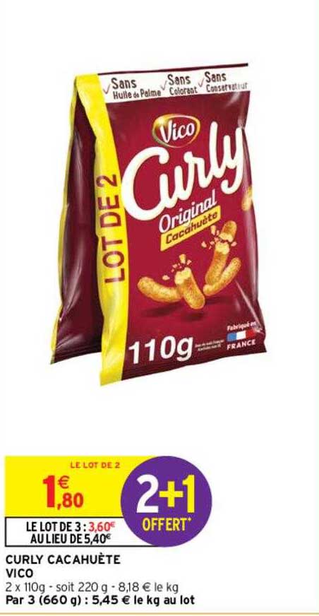 Curly Cacahuète Vico