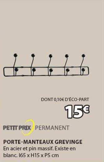 porte-manteaux grevinge