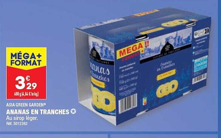 ananas en tranches asia green garden