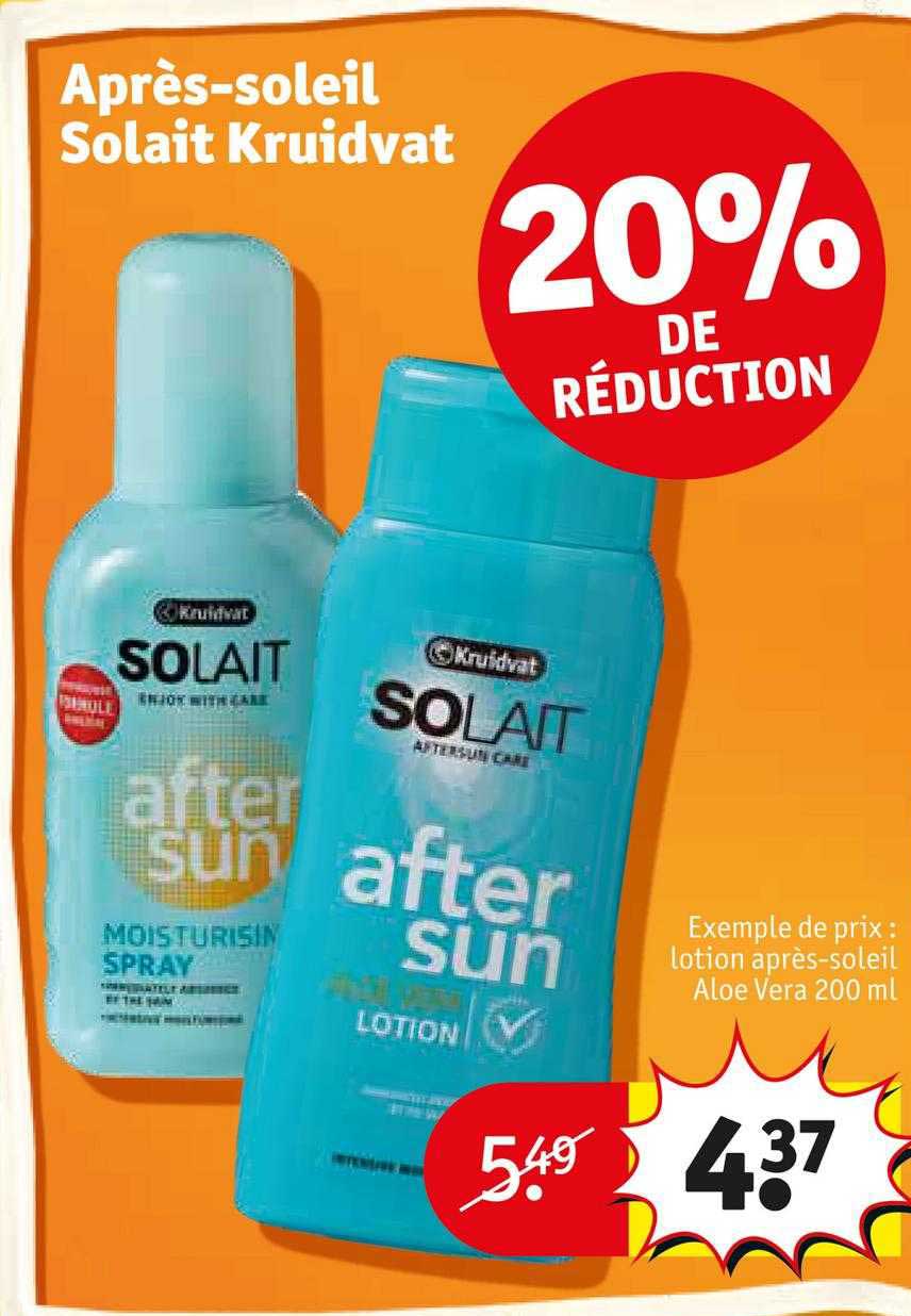 après-soleil solait kruidvat