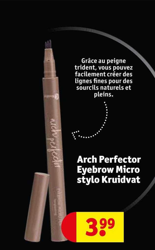 arch perfector eyebrow micro stylo kruidvat