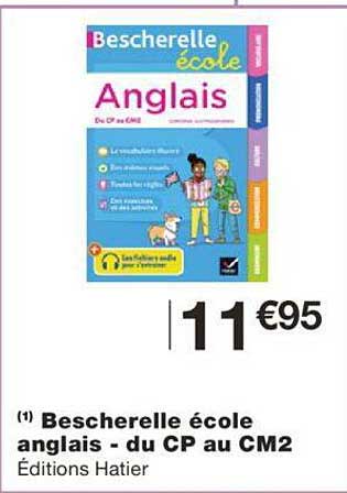 bescherelle école anglais - du cp au cm2