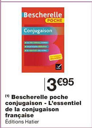 bescherelle poche conjugaison - l'essentiel de la conjugaison française