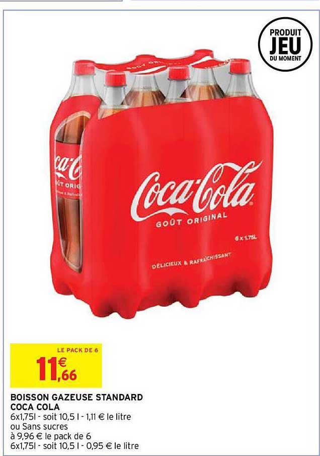 boisson gazeuse standard coca-cola