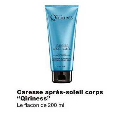 caresse après-soleil corps "qiriness"
