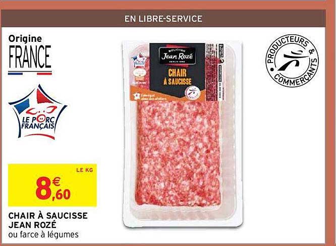 chair à saucisse jean rozé