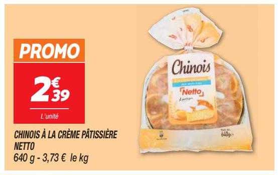 chinois à la crème pâtissière netto