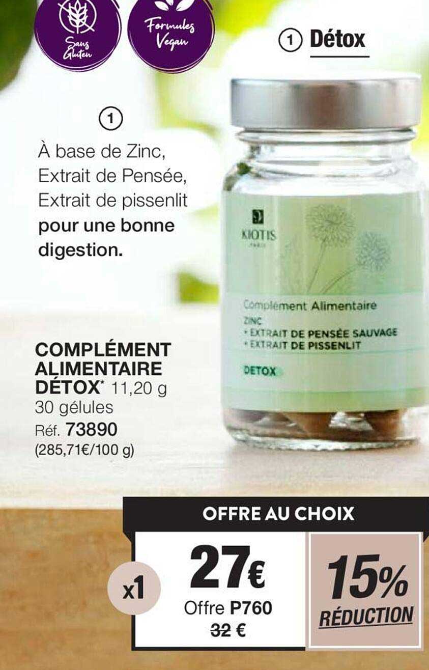 complément alimentaire détox