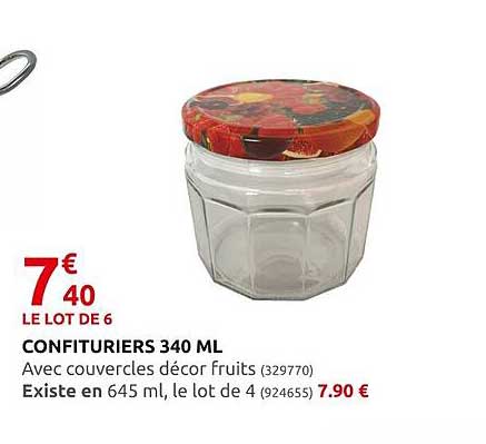 Confituriers 340ml