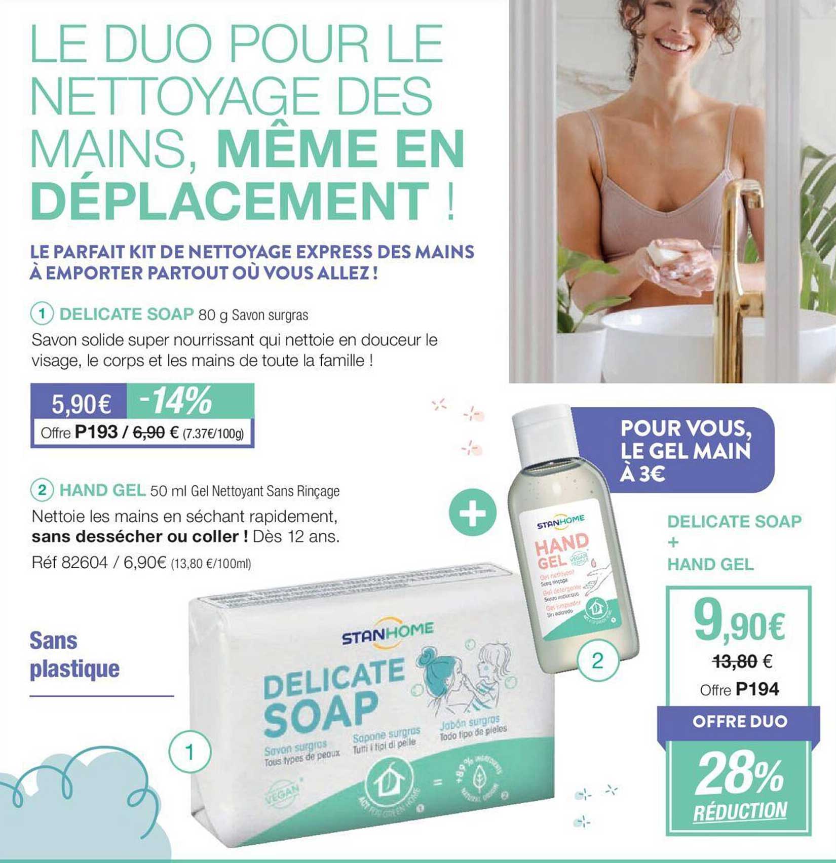 delicate soap, hand gel