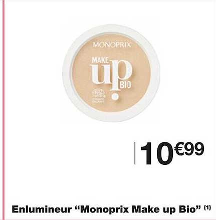 Enlumineur "monoprix Make Up Bio"