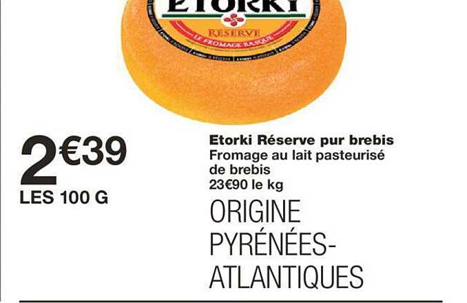 Etorki Reserve Pur Brebis