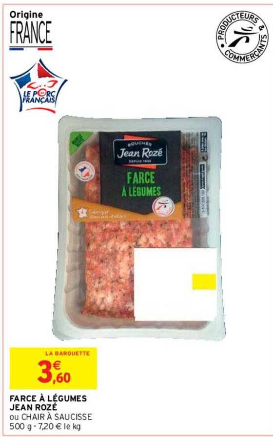 farce à légumes jean rozé