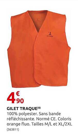 gilet traque