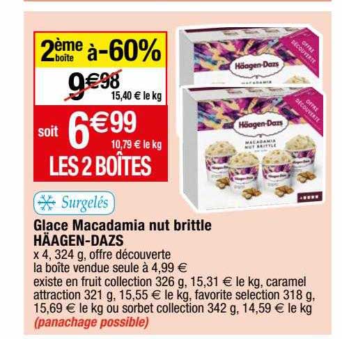 glace macadamia nut brittle häagen-dazs