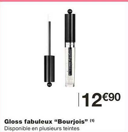 gloss fabuleux "bourjois"