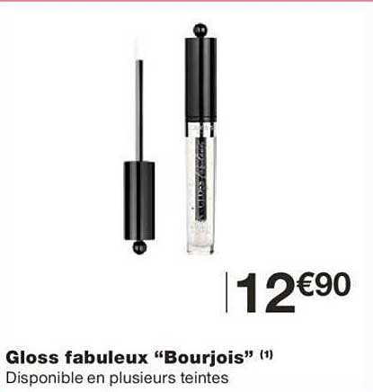 gloss fabuleux bourjois