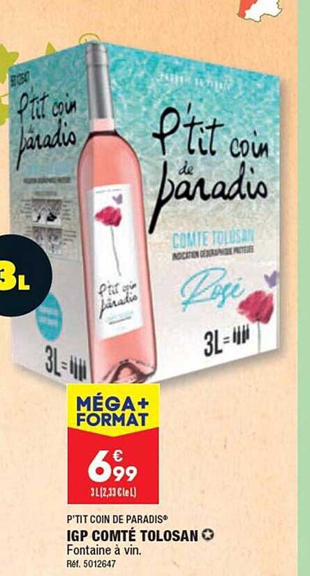 igp comté tolosan p'tit coin de paradis