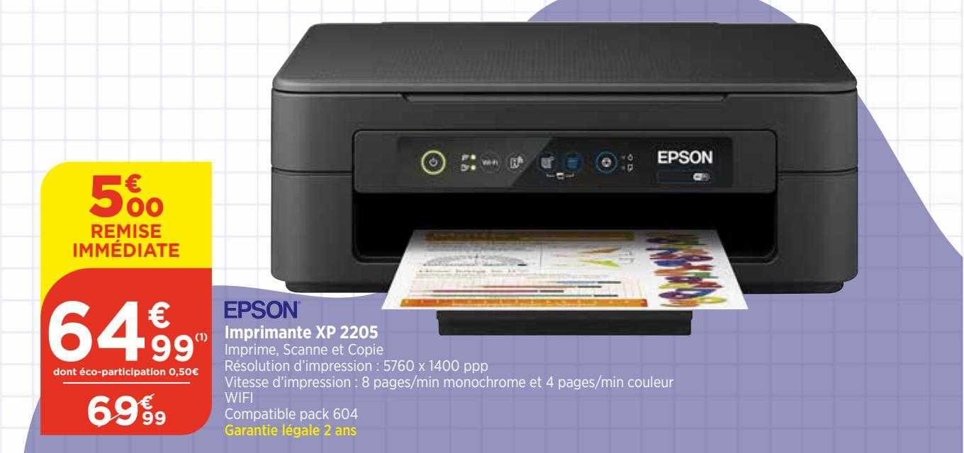 Imprimante Xp 2205 Epson