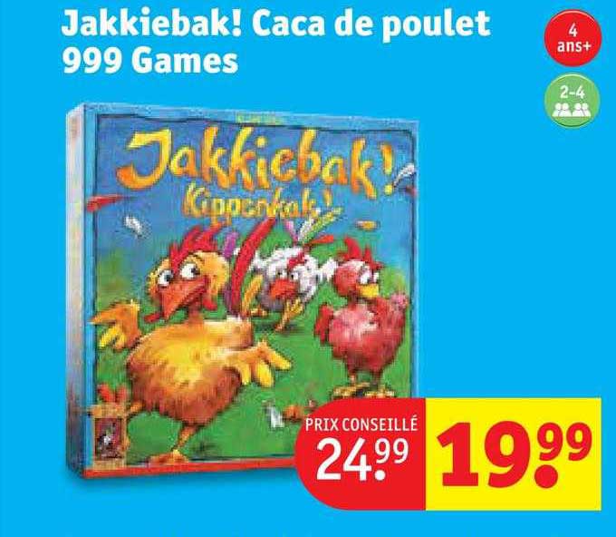 jakkiebak! caca de poulet 999 games