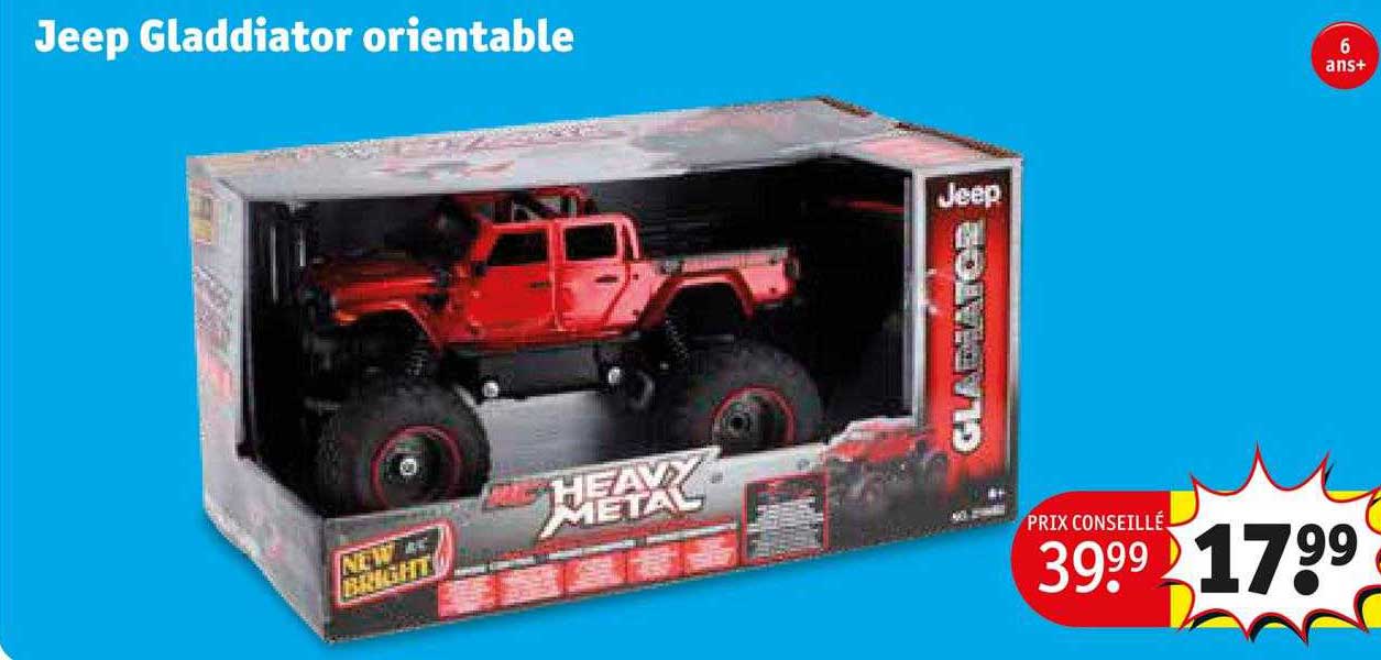 jeep gladdiator orientable