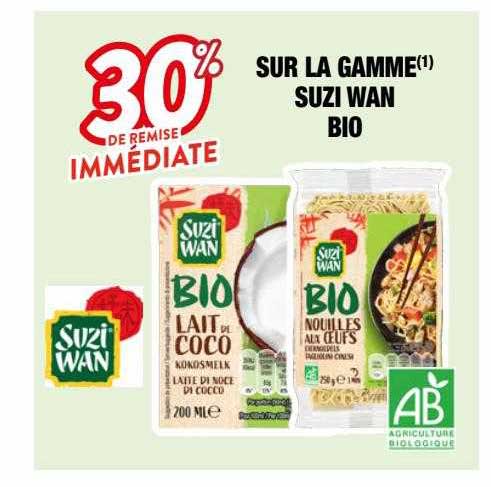la gamme suzi wan bio