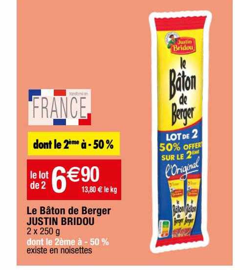 le bâton de berger justin bridou