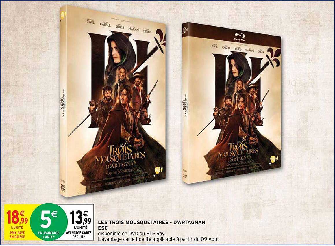 les trois mosquetaires - d'artagnan