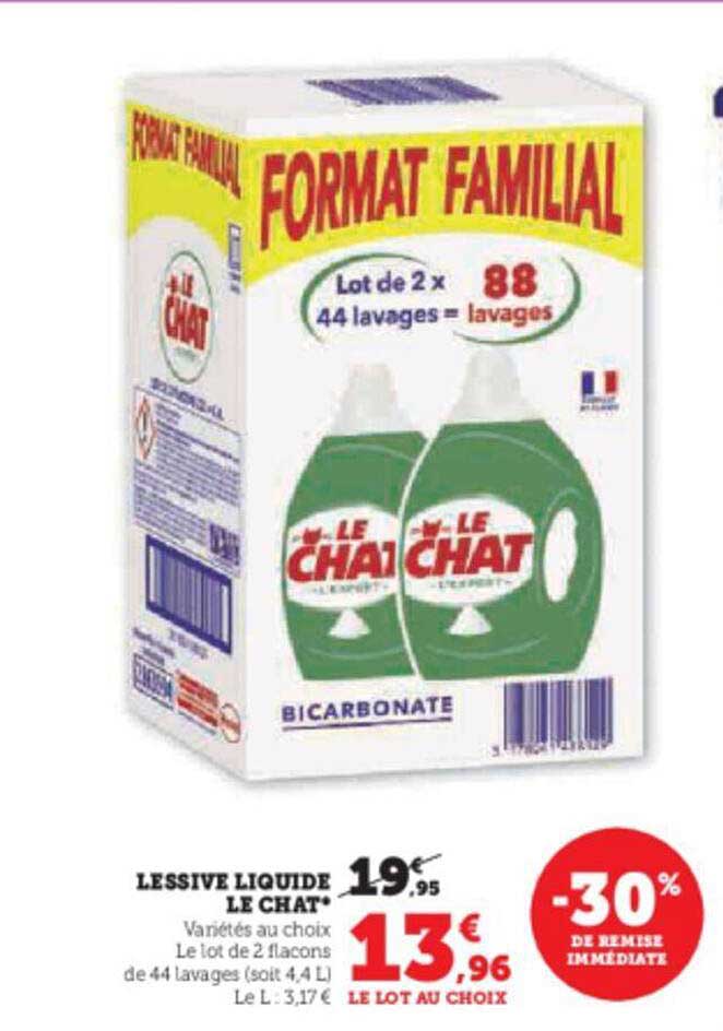 Lessive Liquide Le Chat