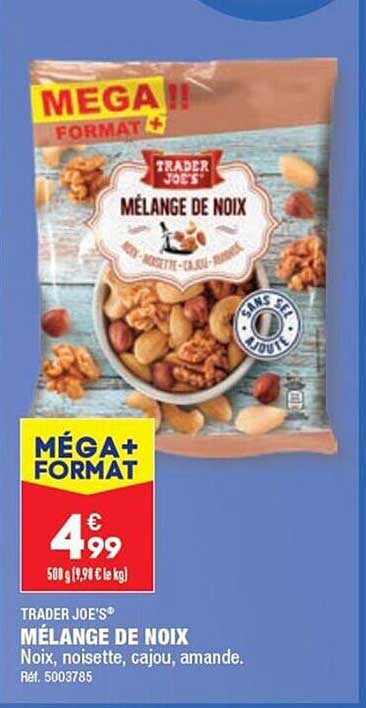 mélange de noix trader joe's