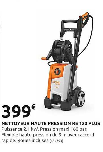 Nettoyeur Haute Pression Re 120 Plus Stihl
