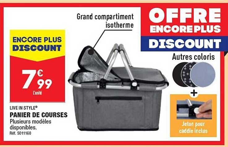 panier de courses live in style