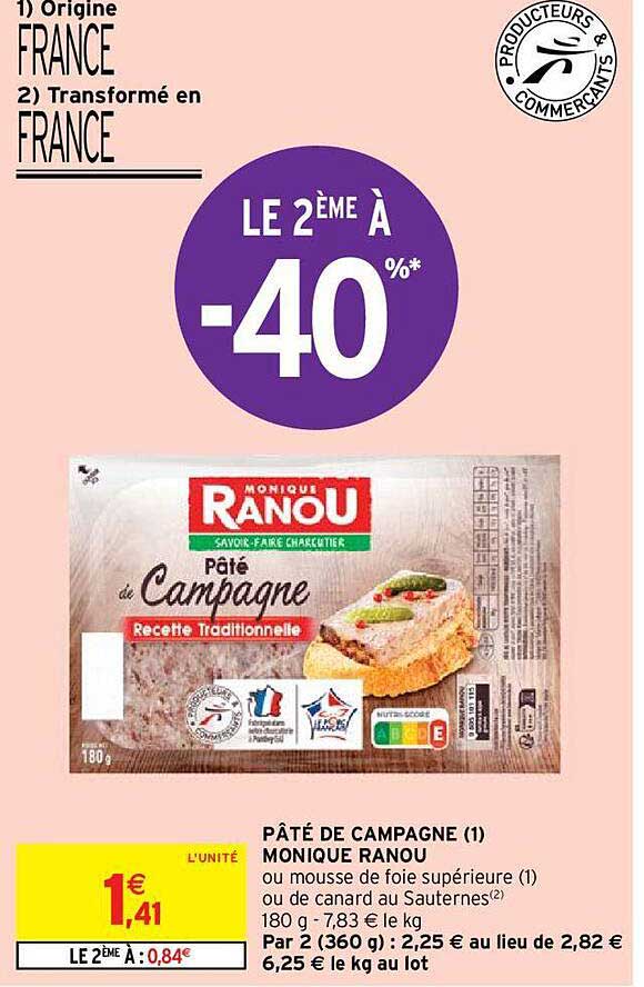 pâté de campagne monique ranou