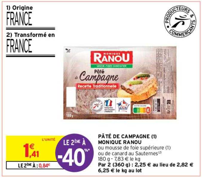 pâté de campagne monique ranou