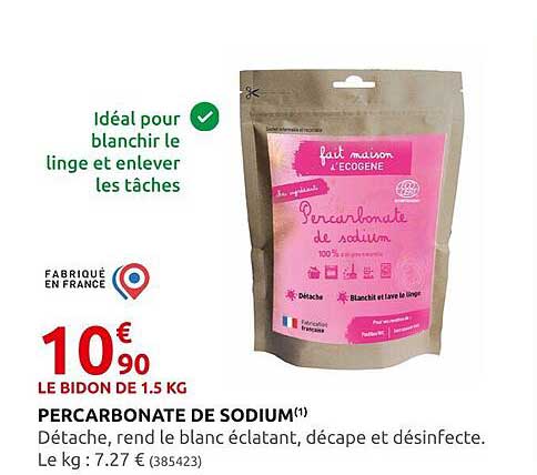 percarbonate de sodium