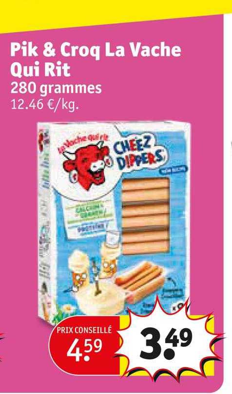 pik & croq la vache qui rit