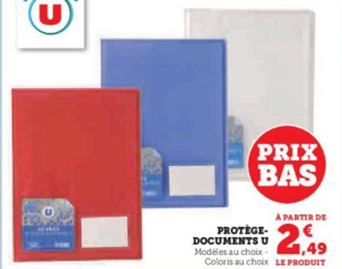 protège-documents u