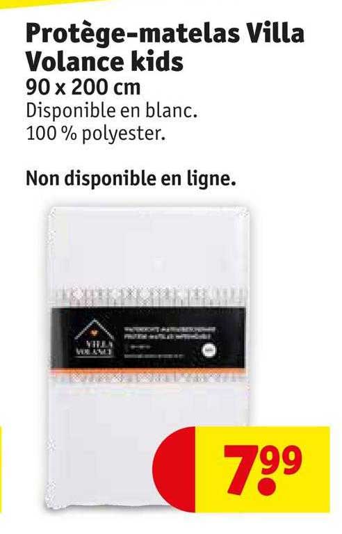 protège-matelas villa volance kids