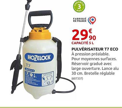 Pulvérisateur T7 Eco Hozelock