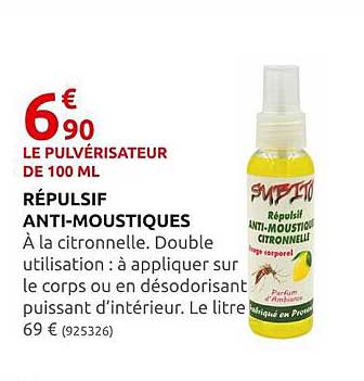 répulsif anti-moustiques