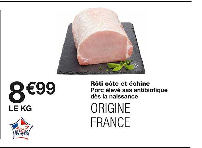 Rôti Côte Et échine