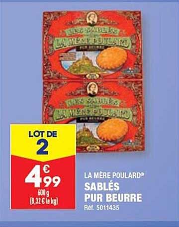 sablé pur beurre la mère poulard