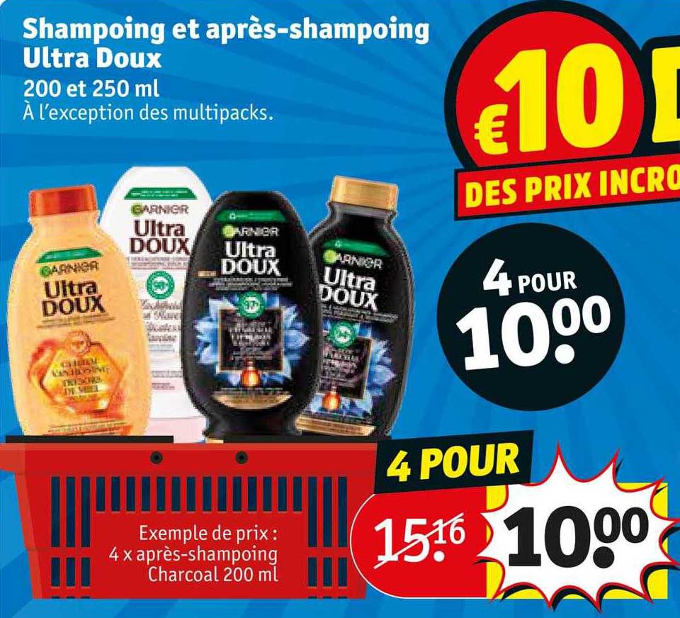 shampoing et après-shampoing ultra doux