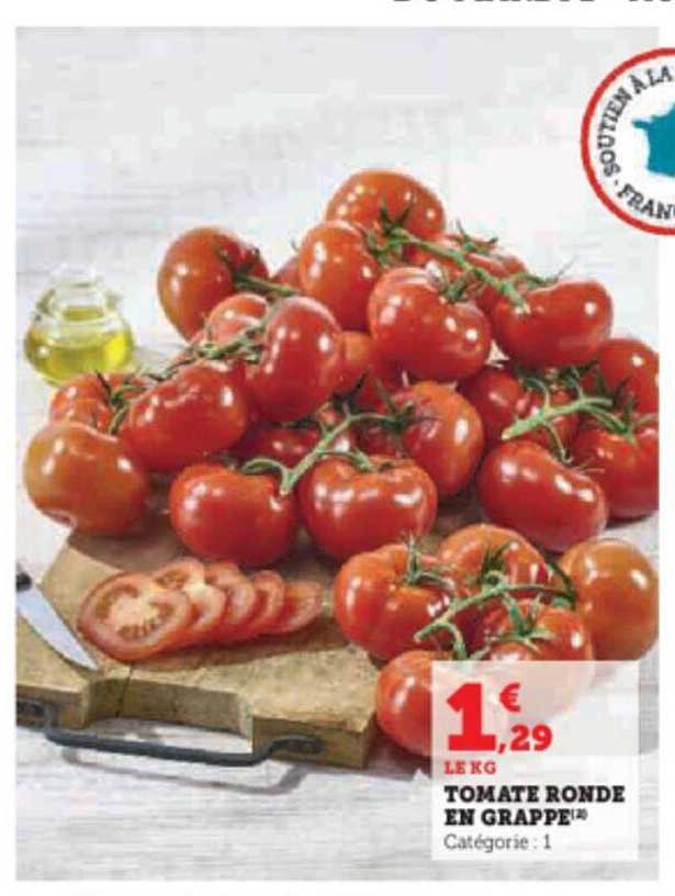 Tomate Ronde En Grappe