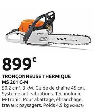 Tronçonneuse Thermique Ms 261 C-m Stihl